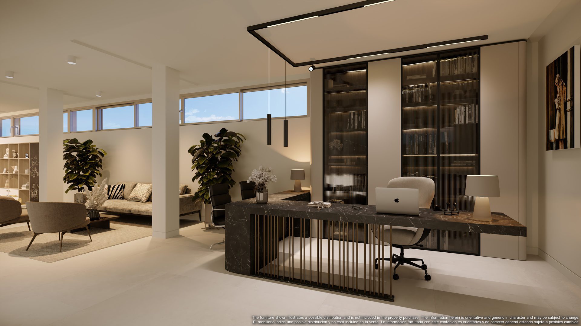 Mimosas_356.Apartment Villa Garden. Leisure Area – Kids+Coworking (Camera 2).render