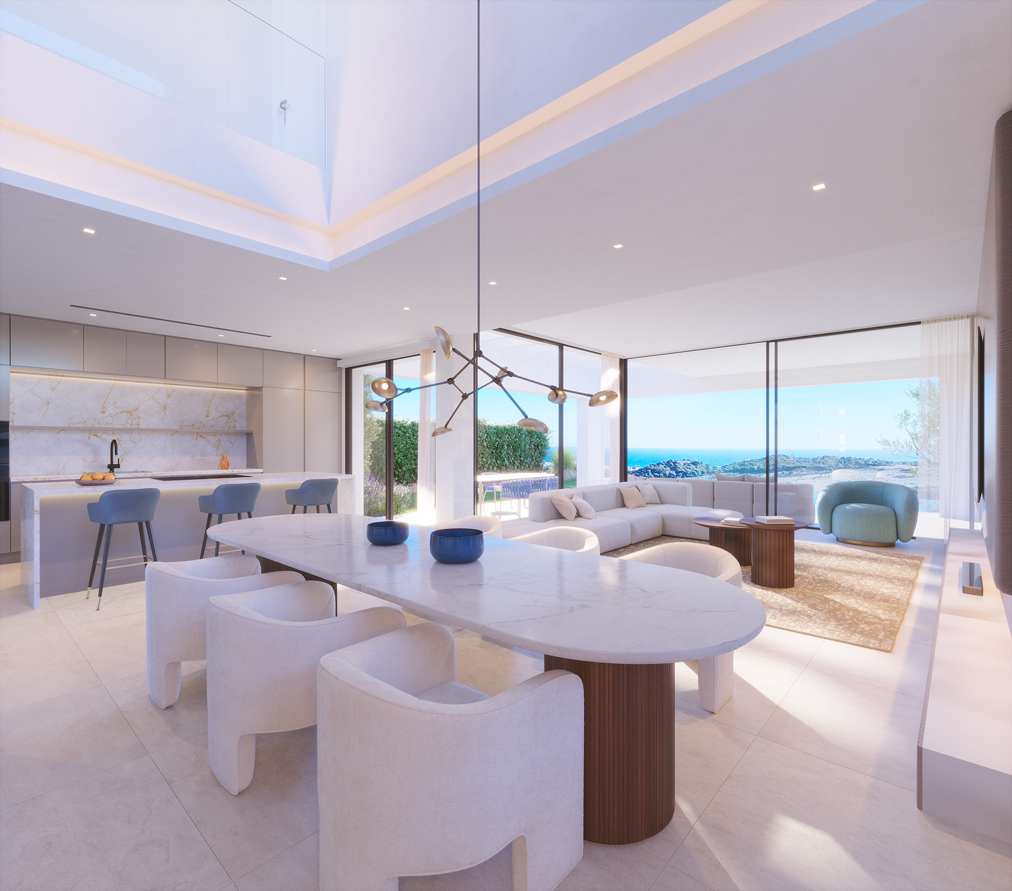 Aurea Villas – luksusowe wille przy polu golfowym w Esteponie
