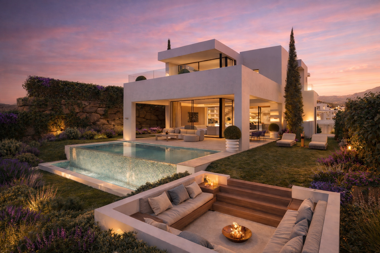 Aurea Villas – luksusowe wille przy polu golfowym w Esteponie